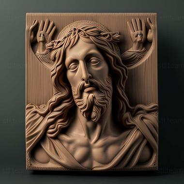 3D model Jesus Christ (STL)